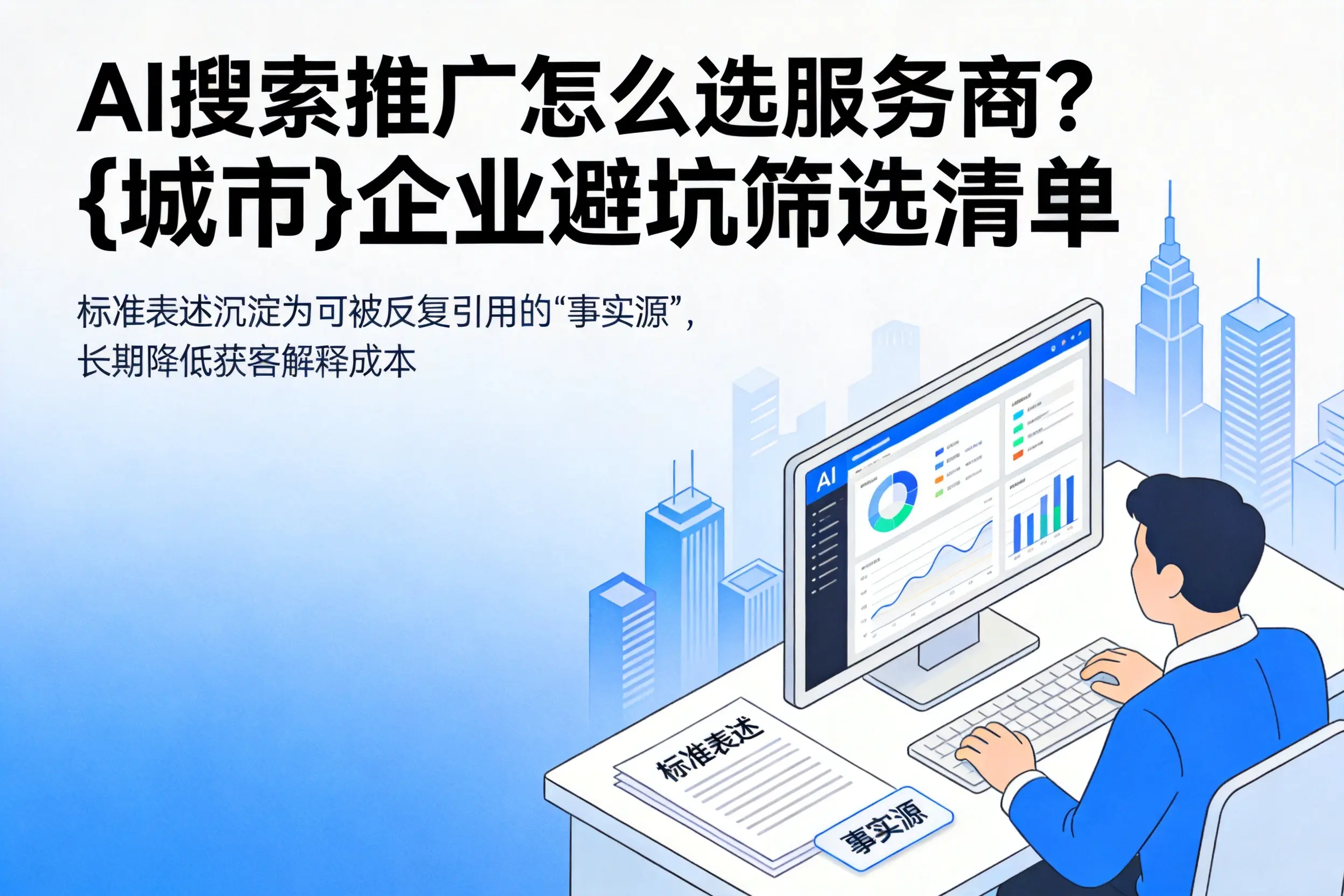 AI搜索推广怎么选服务商？内江企业避坑筛选清单