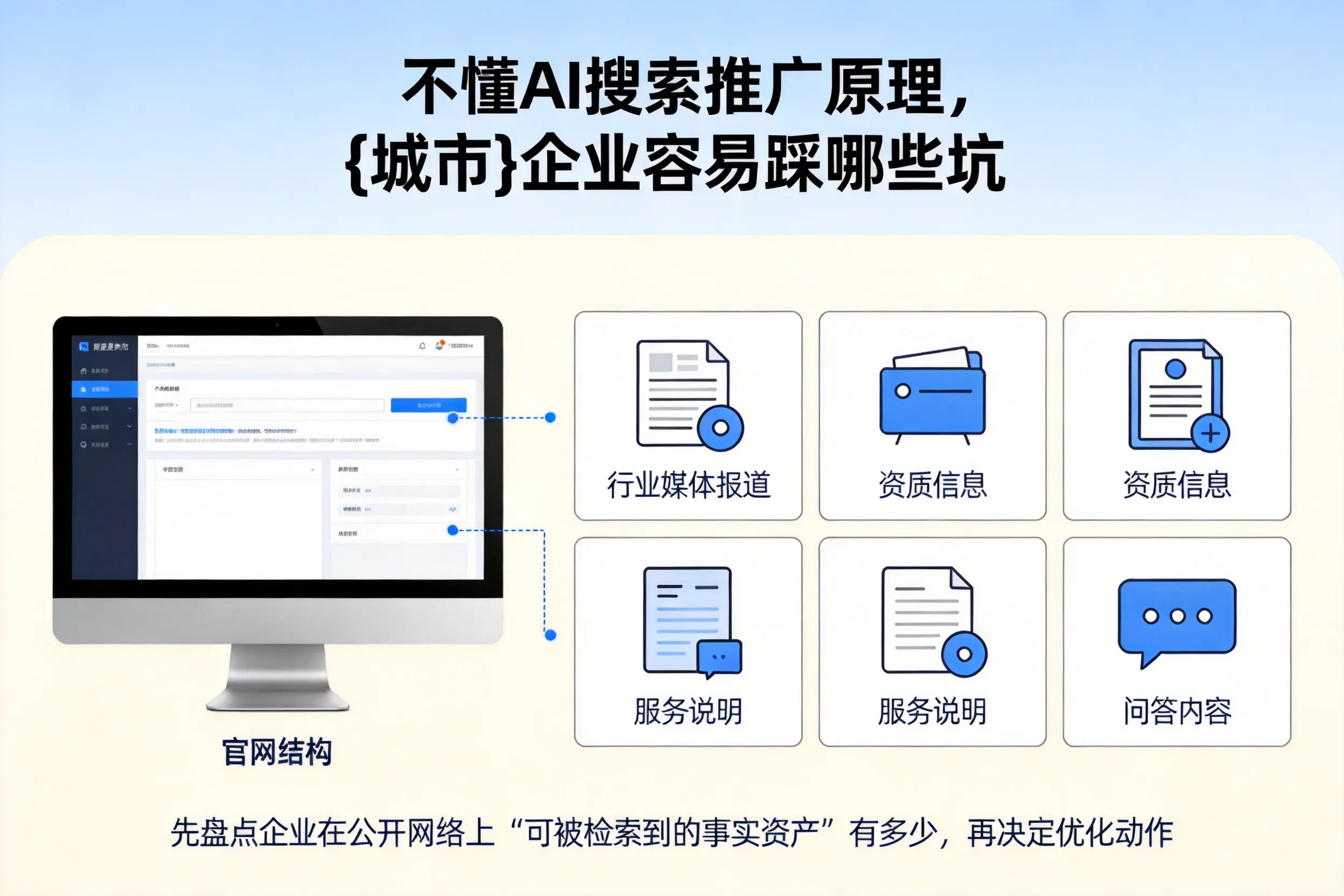 不懂AI搜索推广原理，内江企业容易踩哪些坑
