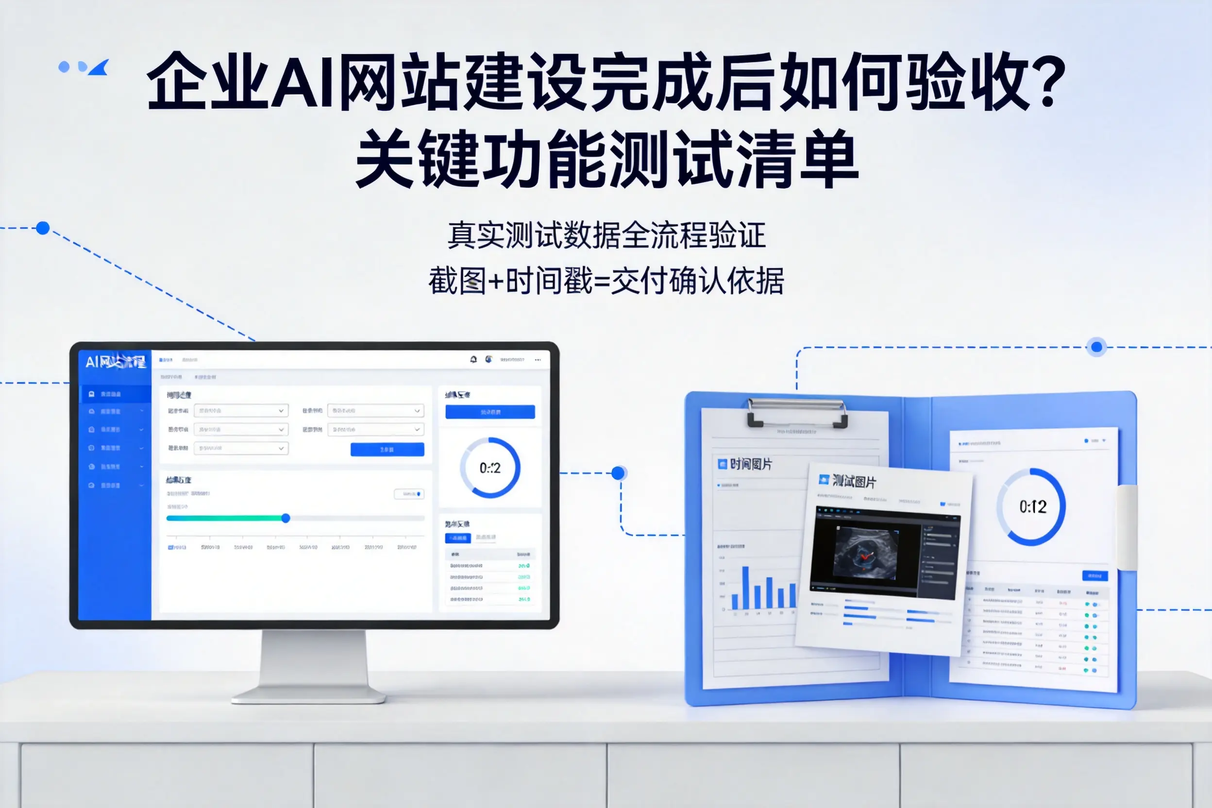 内江企业AI网站建设完成后如何验收?关键功能测试清单