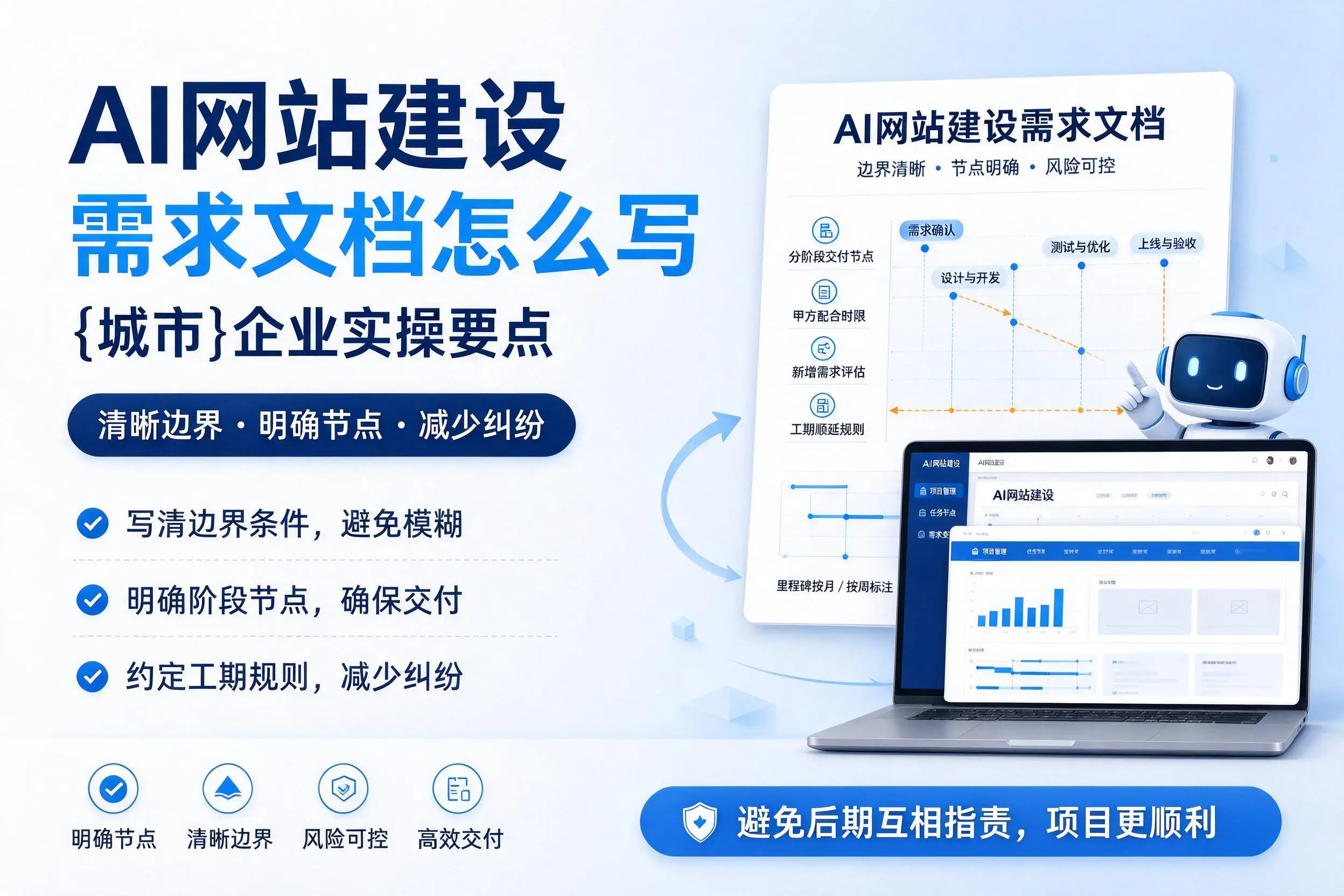 AI网站建设需求文档怎么写,内江企业实操要点